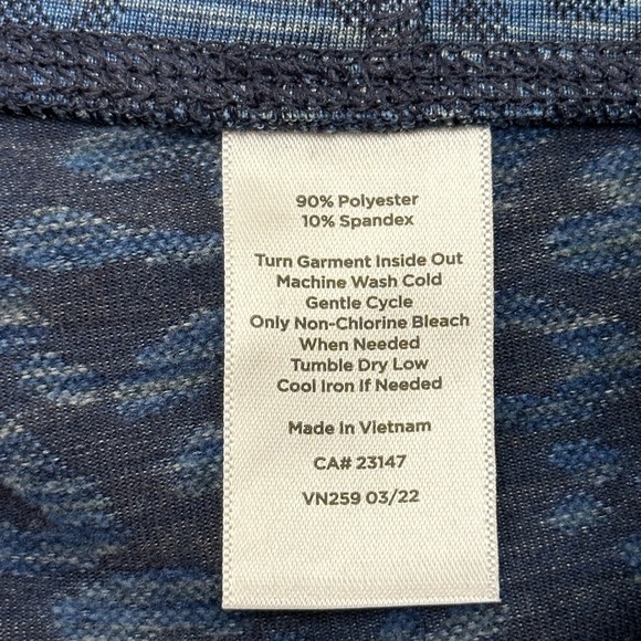 T by Talbots Space Dye Animal Everyday Stretch Legging Mp High Rise Breathable - Picture 8 of 13